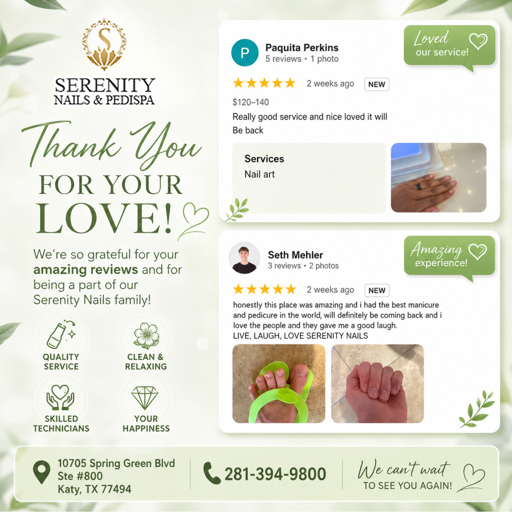 Serenity Nails & PediSpa